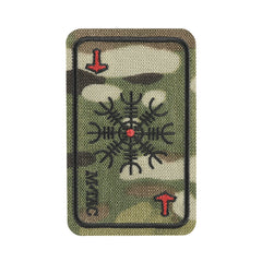 Patch Card M-Tac Helm of Terror - Multicam, Forța Vikingilor