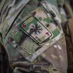 Patch Card M-Tac Helm of Terror - Multicam, Forța Vikingilor