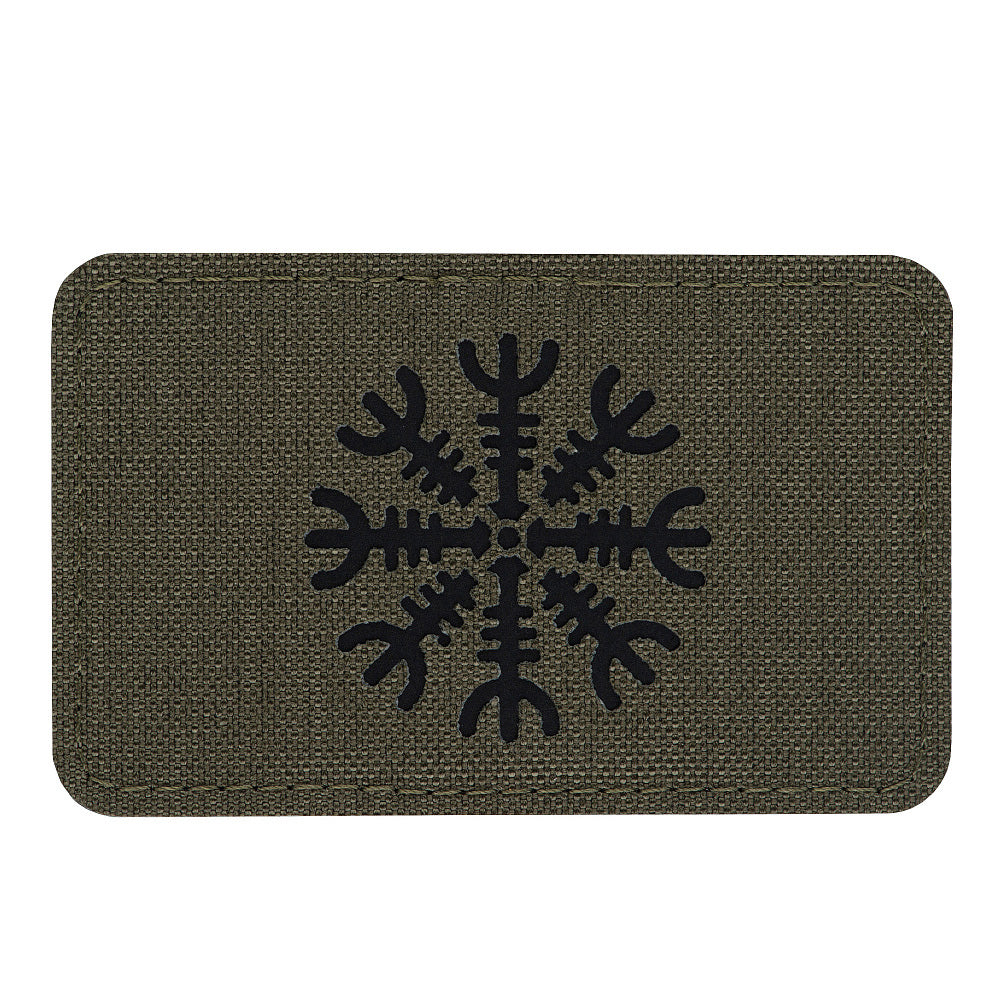 Patch Cască "Coiful Terorii" M-Tac - Ranger Green/Black Laser Cut