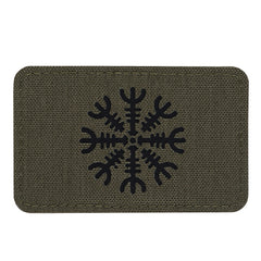 Patch Cască "Coiful Terorii" M-Tac - Ranger Green/Black Laser Cut