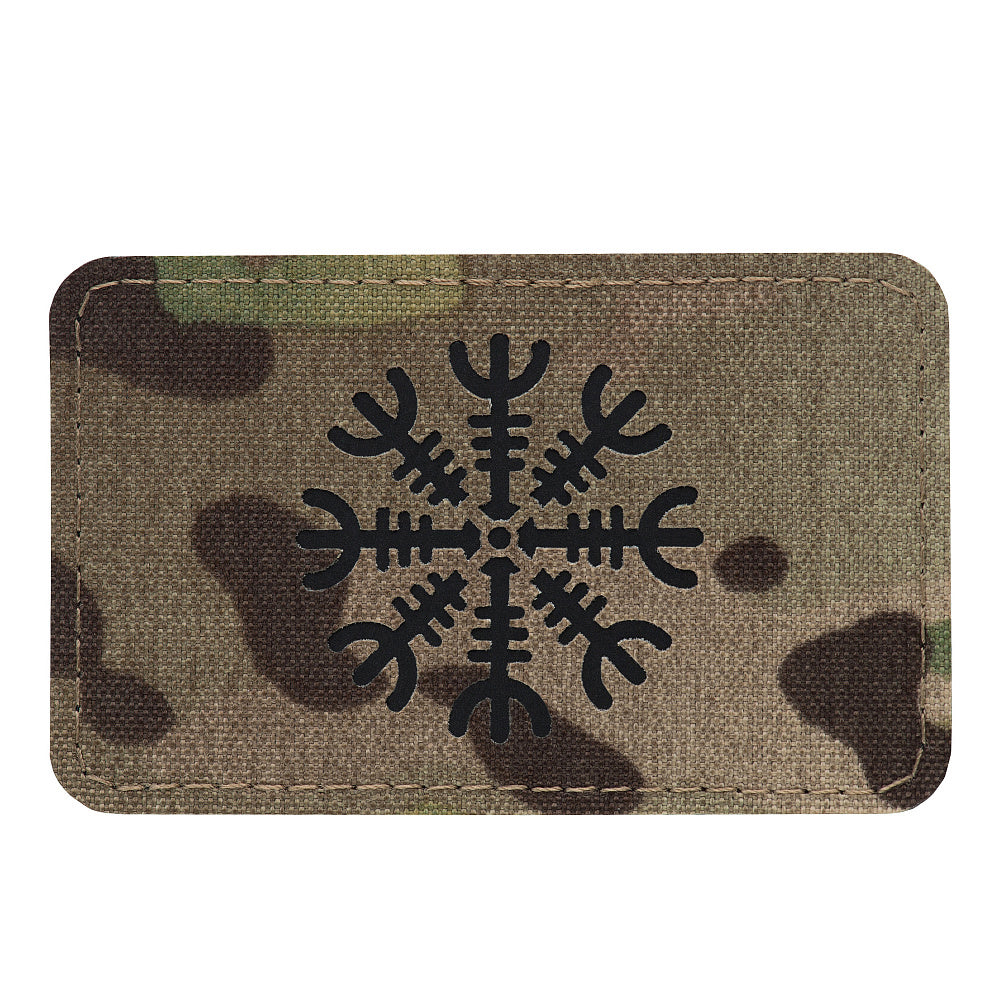 Patch Cască Helm of Terror M-Tac - Laser Cut Multicam/Negru