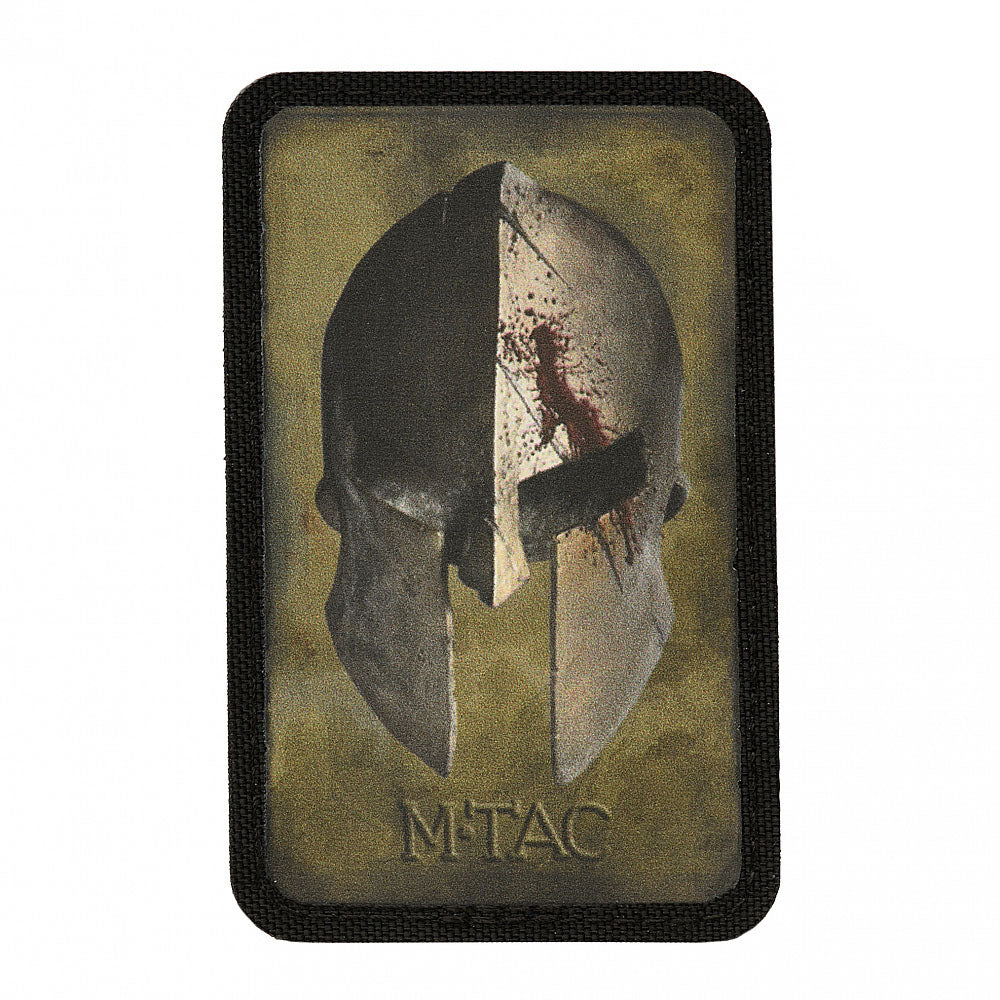 Patch Cască Spartană M-Tac - Ranger Green/Black, Spirit de Luptă