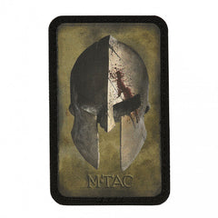 Patch Cască Spartană M-Tac - Ranger Green/Black, Spirit de Luptă