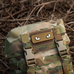 Patch Cat Eyes 3D PVC M-Tac - Coyote, Fluorescent