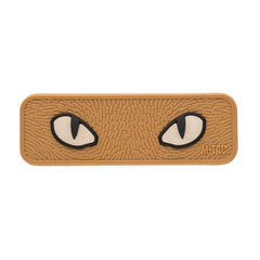 Patch Cat Eyes 3D PVC M-Tac - Coyote, Fluorescent
