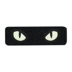 Patch Cat Eyes Type 2 M-Tac - Laser Cut Negru GID (Glow-in-the-Dark)