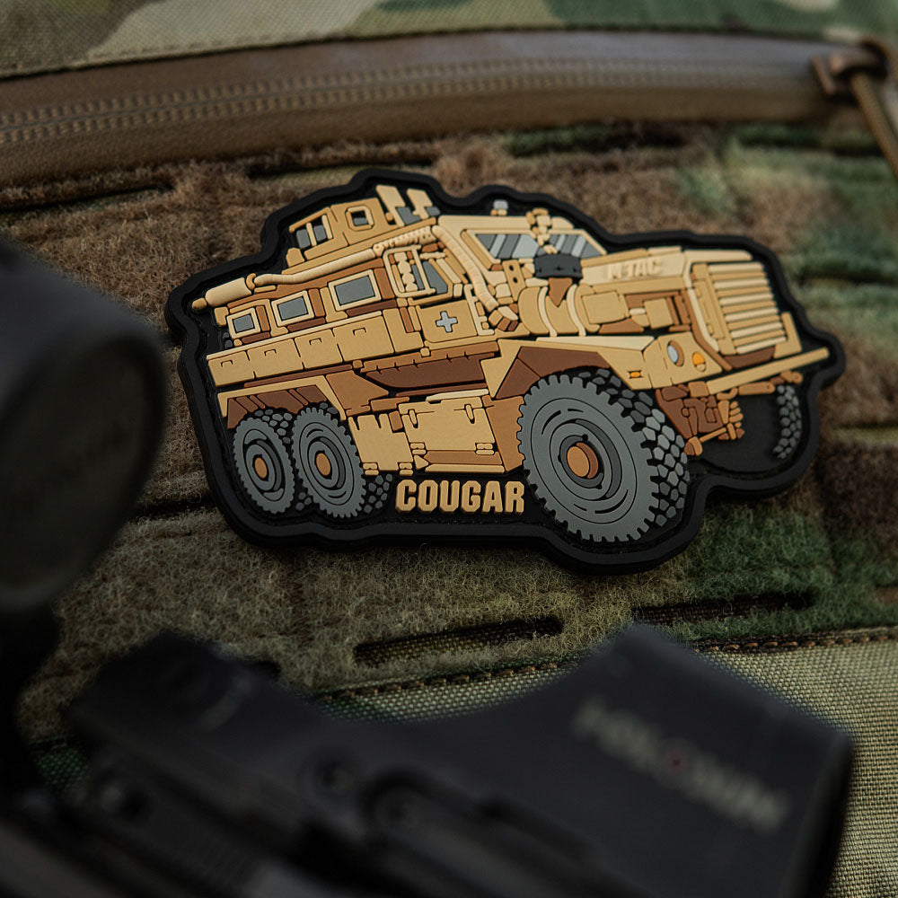 Patch Cougar PVC M-Tac - MRAP 3D, Prindere Velcro