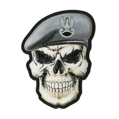 Patch Craniu cu Beretă GROM M-Tac - Gri Echipament Tactic