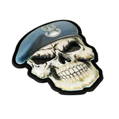 Patch Craniu cu Beretă M-Tac - Apărare de Coastă Blue