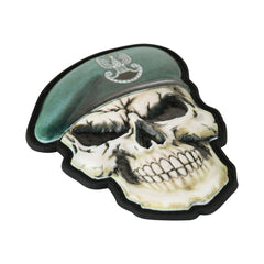 Patch Craniu cu Beretă M-Tac - Forțe Speciale Verzi