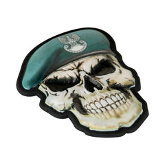 Patch Craniu cu Beretă M-Tac - Forțele Terestre Poloneze (Verde)