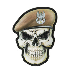 Patch Craniu cu Beretă WOT M-Tac - Forțele de Apărare Teritorială Olive