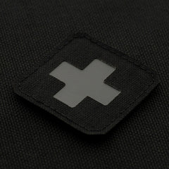Patch Cruce Medicală Laser Cut M-Tac - Negru/Gri