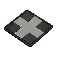 Patch Cruce Medicală Pătrată PVC M-Tac - Negru/Gri