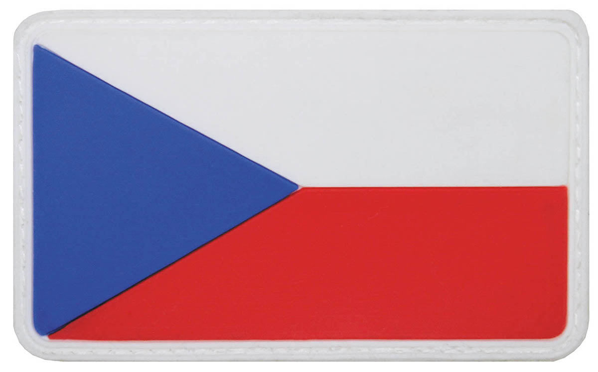 Patch cu Velcro Cehia 3D MFH - Cauciuc, 8x5 cm