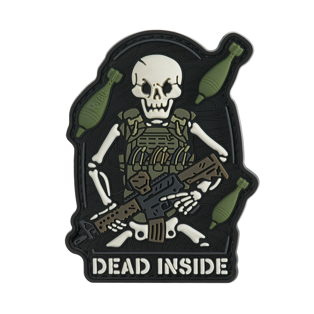 Patch Dead Inside M-Tac - Moralul Neînfricat (Negru/Olive)