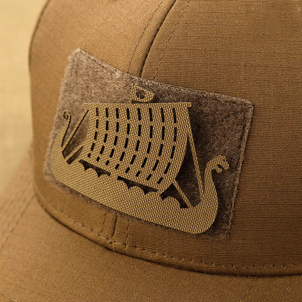 Patch Drakkar Laser Cut M-Tac - Coyote, Velcro Prindere Rapidă