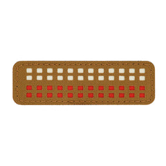 Patch Drapel 25x80 M-Tac Laser Cut - Coyote/Alb/Roșu