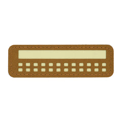 Patch Drapel Mini Pătrate M-Tac Coyote/GID - Laser Cut, Fosforescent