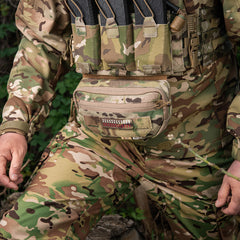 Patch Drapel Multicam/Alb/Roșu M-Tac - Laser Cut Cordura 500D