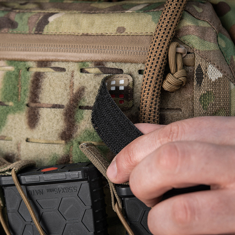 Patch Drapel Multicam/Alb/Roșu M-Tac - Laser Cut Cordura 500D