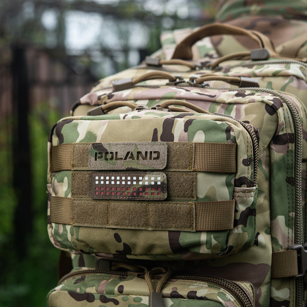 Patch Drapel Polonia M-Tac - Laser Cut Multicam