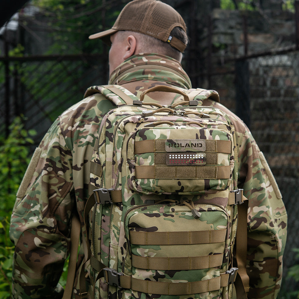 Patch Drapel Polonia M-Tac - Laser Cut Multicam