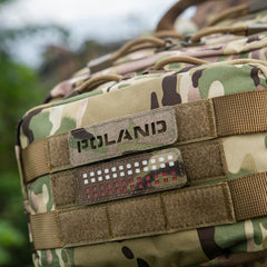 Patch Drapel Polonia M-Tac - Laser Cut Multicam
