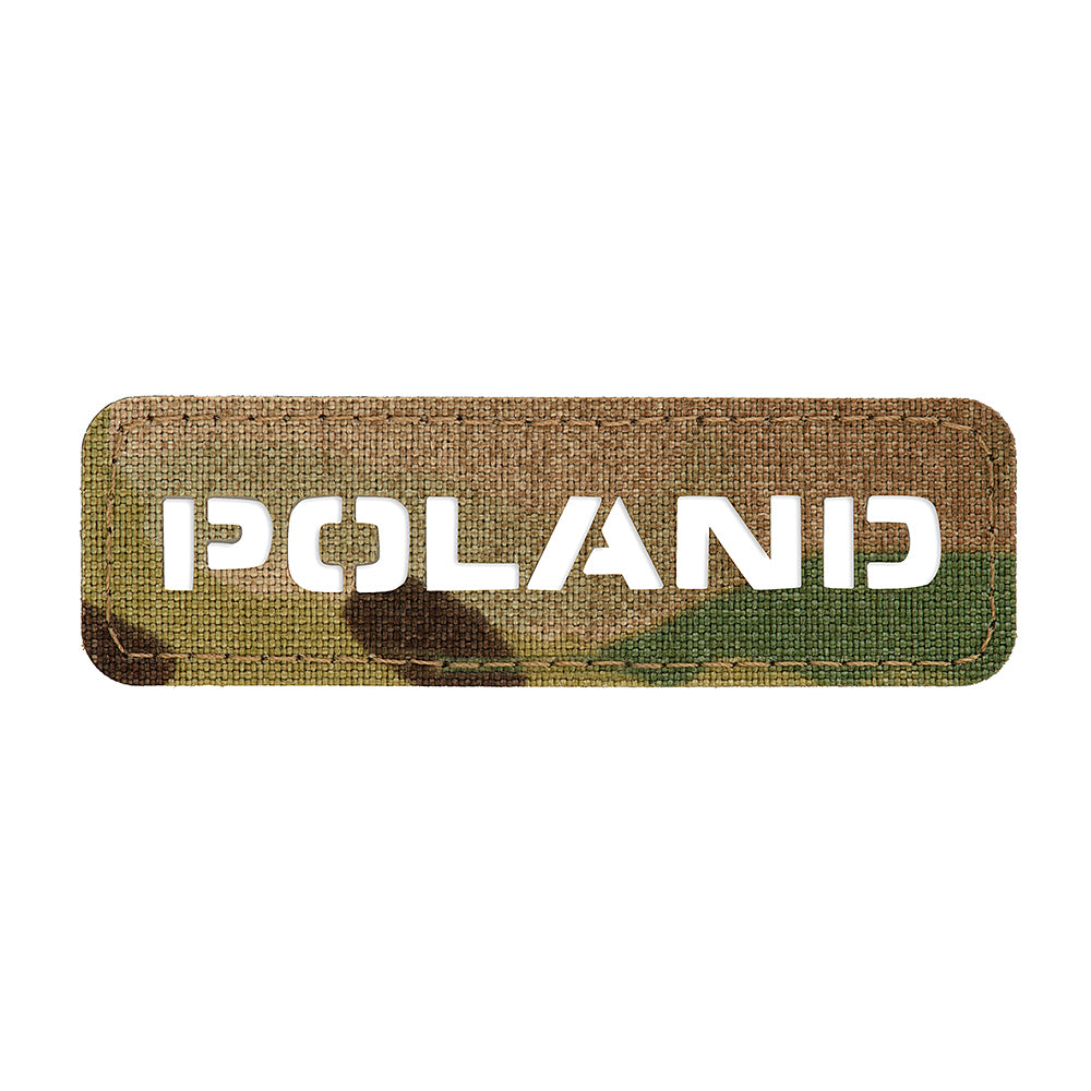 Patch Drapel Polonia M-Tac - Laser Cut Multicam