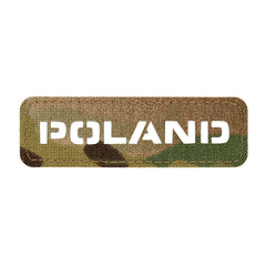 Patch Drapel Polonia M-Tac - Laser Cut Multicam