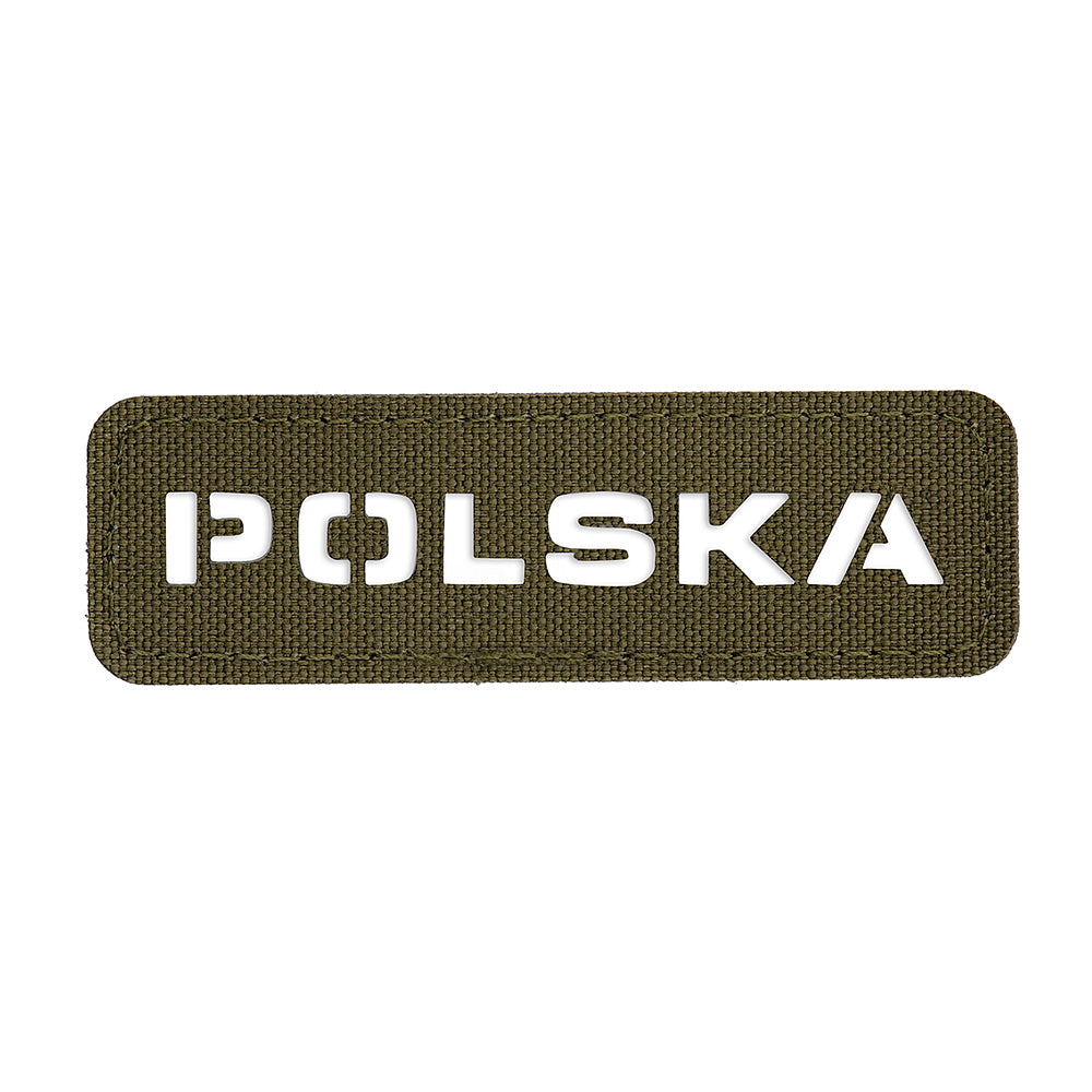 Patch Drapel Polonia M-Tac Laser Cut - Ranger Green