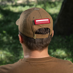 Patch Drapel Românesc Laser Cut M-Tac - Roșu/GID Fosforescent