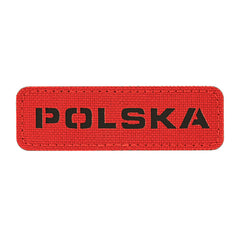 Patch drapel România 25x80 M-Tac - Roșu/Negru, Laser Cut
