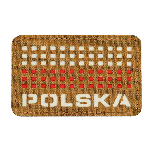 Patch Drapel România M-Tac - Coyote/Alb/Roșu
