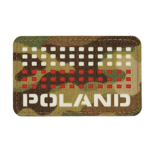 Patch Drapel România M-Tac - Multicam/Alb/Roșu