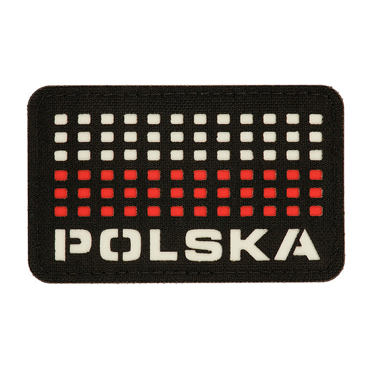Patch Drapel România M-Tac - Negru/Alb/Roșu, Laser Cut