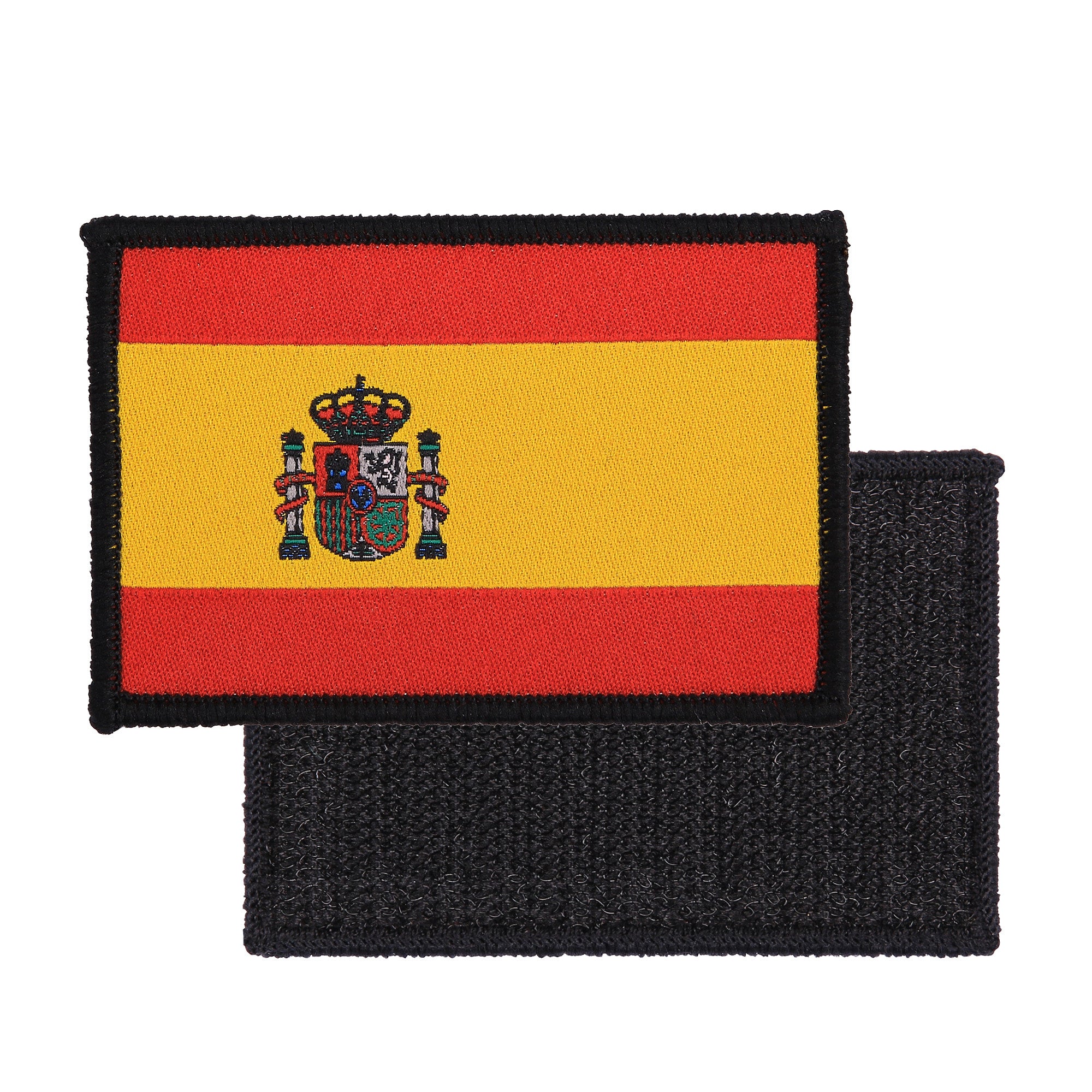 Patch Drapel Spania Tesut - Fidelitate Detaliu Maximă