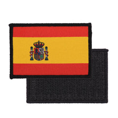 Patch Drapel Spania Tesut - Fidelitate Detaliu Maximă