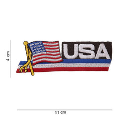 Patch Drapel SUA Fluturând Diverse - Afirmă-ți Identitatea Cu Mândrie