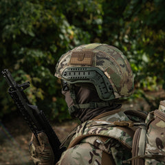 Patch Drapel Ucraina cu Stemă 3D M-Tac - Coyote, Velcro