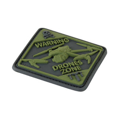 Patch Drone Zone M-Tac - Olive, avertisment pentru inamic