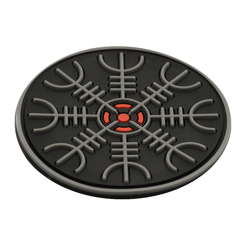 Patch Egeshelm PVC M-Tac - Black/Grey, Helmul Terorii 3D