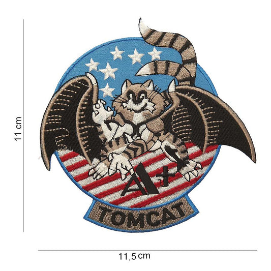 Patch Embleem Tomcat USA Flag Diversen - Afirmă-ți Identitatea Tactică