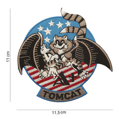 Patch Embleem Tomcat USA Flag Diversen - Afirmă-ți Identitatea Tactică