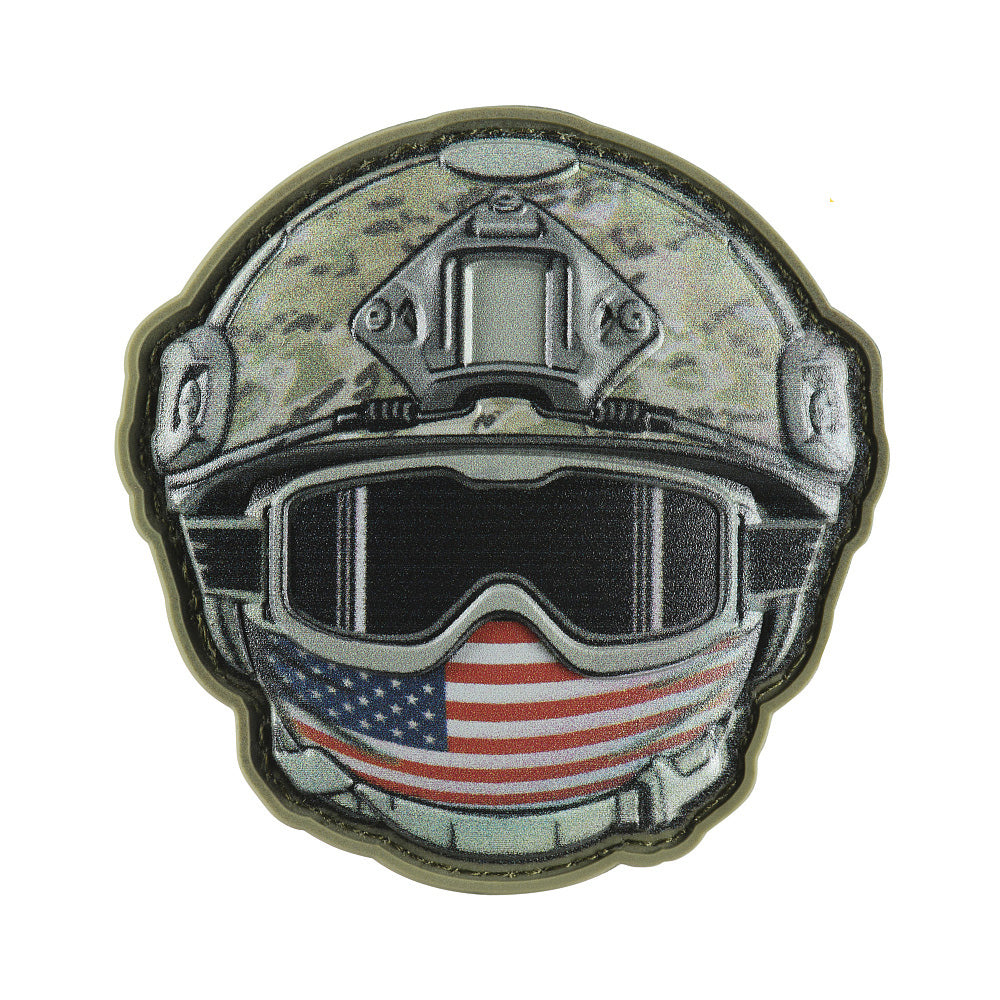 Patch Emoji #19 M-Tac - Olive, Cu Scufundări și Realism 3D