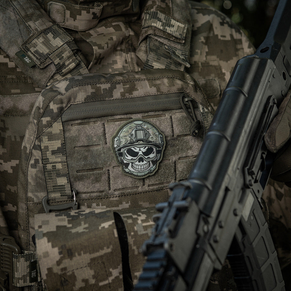 Patch Emoji #2 M-Tac - Exprimă-te Tactic, Culoare Olive