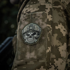 Patch Emoji #2 M-Tac - Exprimă-te Tactic, Culoare Olive