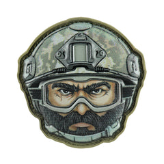 Patch Emoji #6 M-Tac - Olive Tacatic și Expresiv