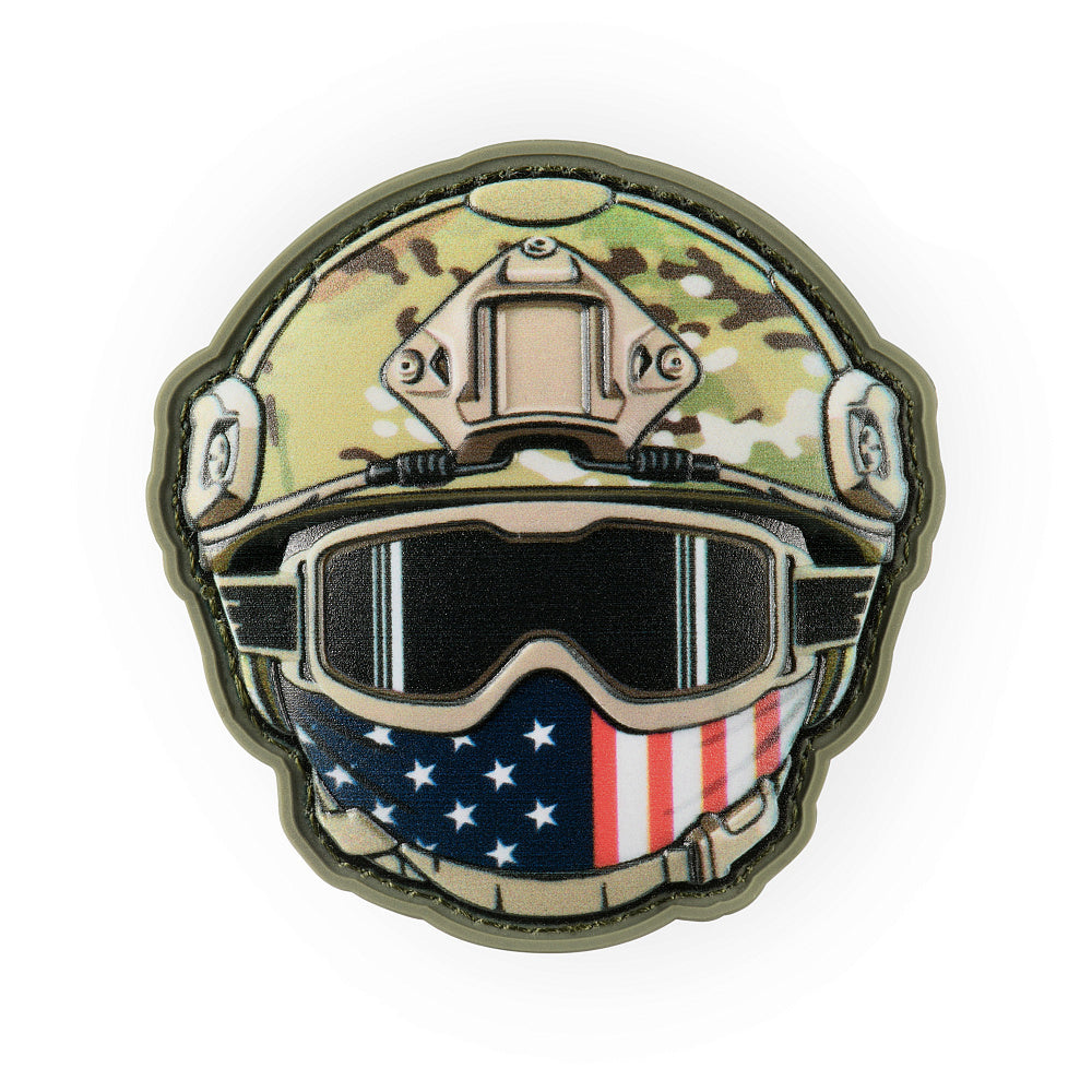 Patch Emoji Fată USA #1 M-Tac - Multicam Tactic & Expresiv
