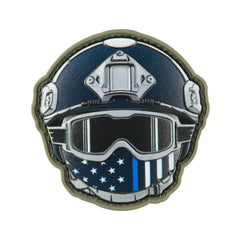 Patch Emoji USA Man #2 M-Tac - Dark Navy Blue, 3D PVC cu Velcro